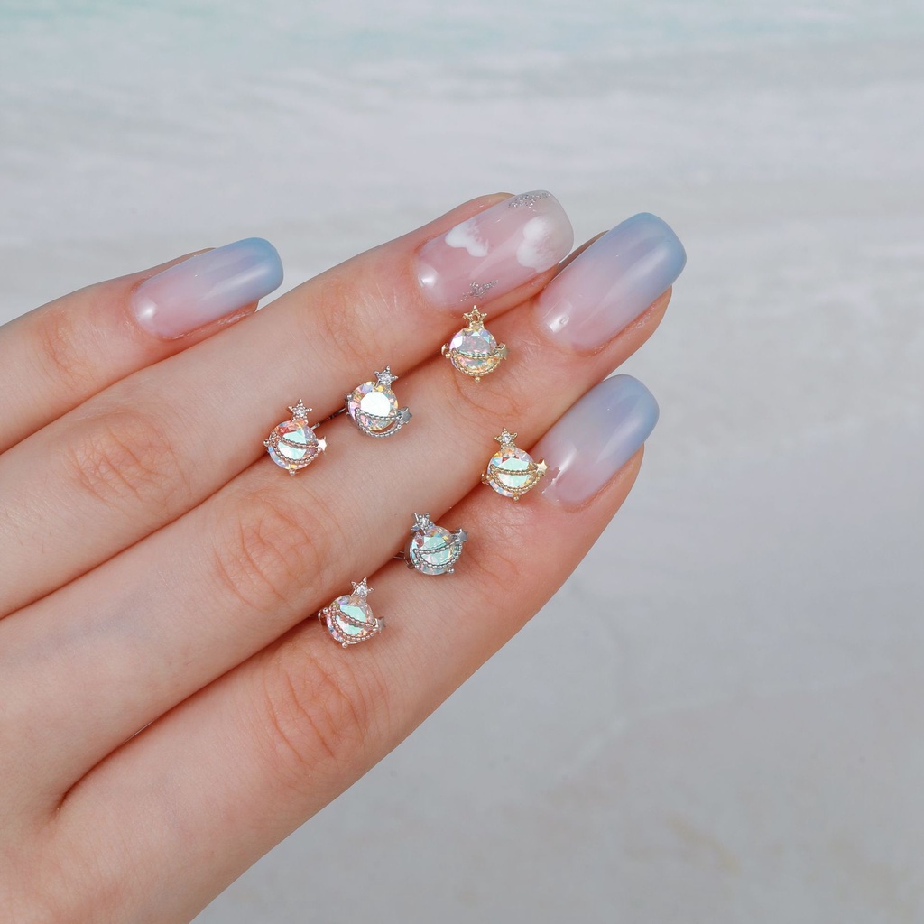 Bông tai ngôi sao thời trang Hàn Quốc Bông tai ngôi sao tưởng tượng