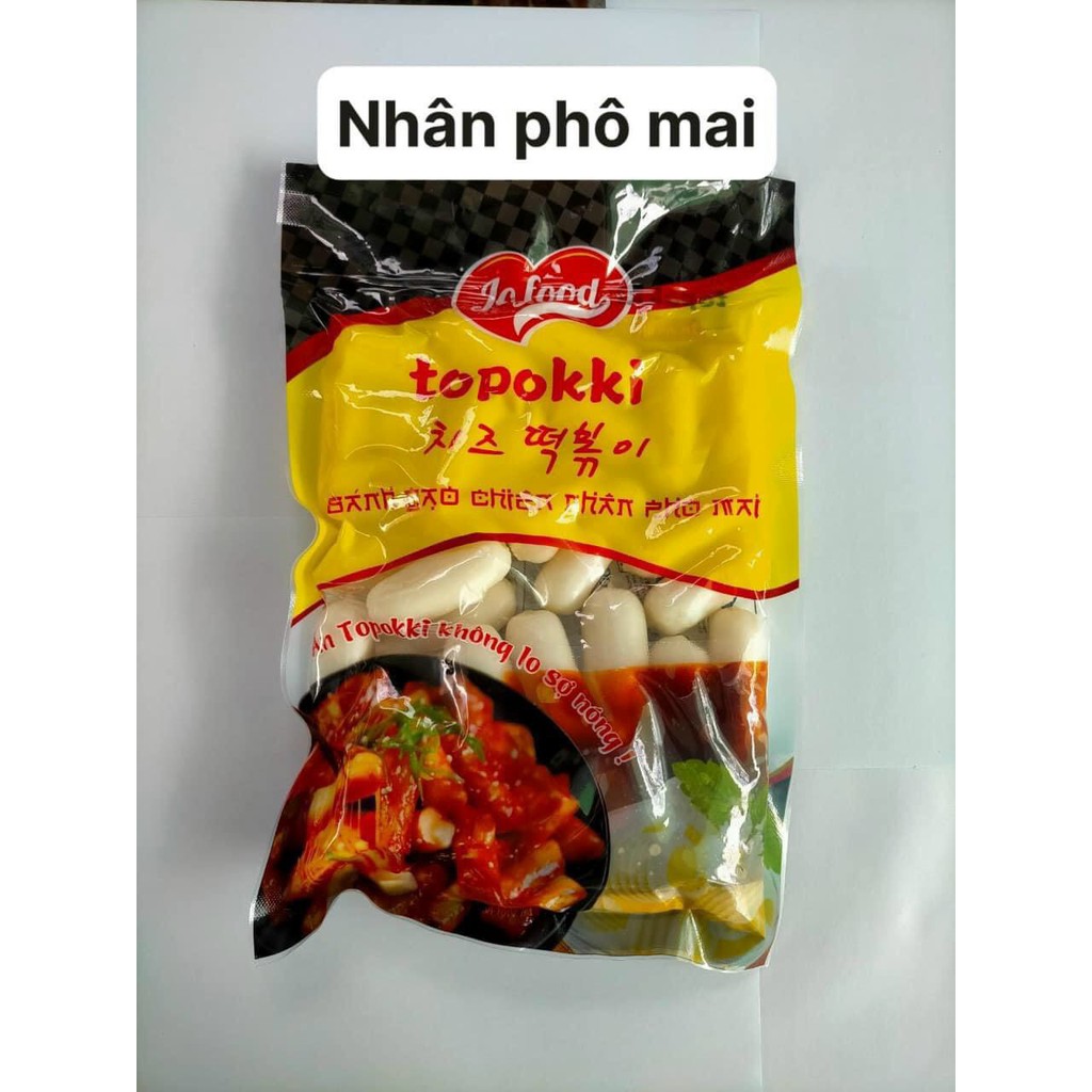 500g bánh gạo tokpokki đủ vị truyền thống, rau củ,khoai môn