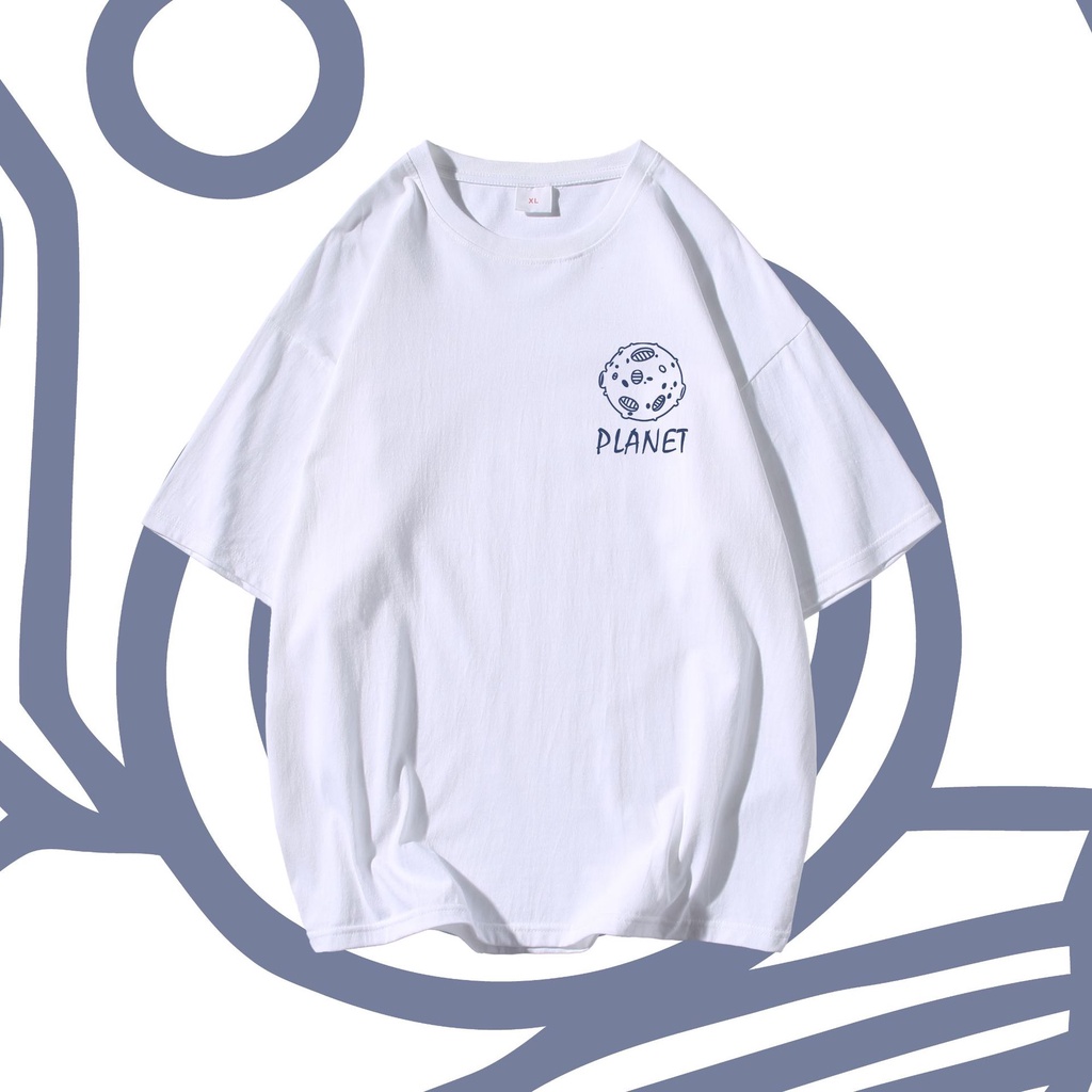 Áo thun Unisex dáng rộng. In 2 mặt Fly Into Space [V171]