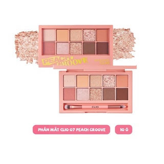 Phấn mắt clio pro eye palette - 01 simply pink / 07 peach groove
