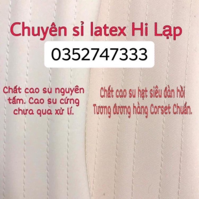 Gen latex thế hệ mới nguyên tấm 25 x chính hãng công ty | BigBuy360 - bigbuy360.vn
