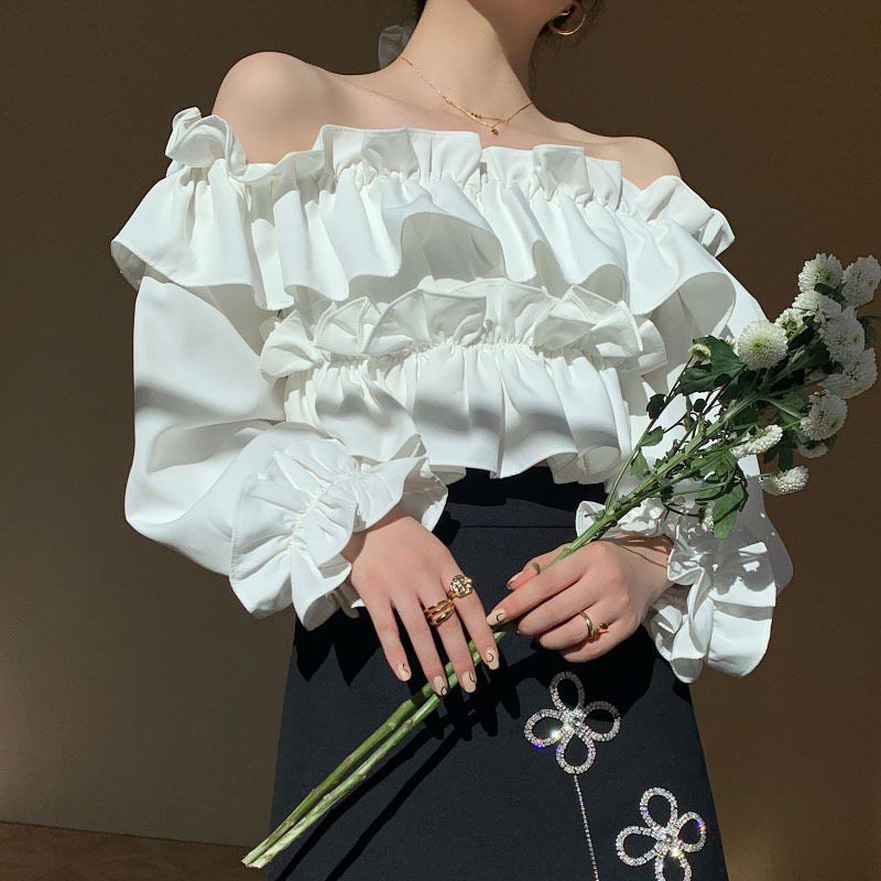 ÁO BẸT VAI TẦNG BÈO CÔNG CHÚA TH7