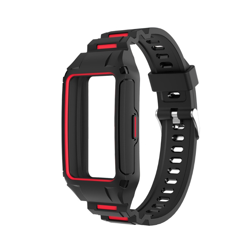 Dây đeo đồng hồ thay thế bằng silicon cho Huawei Band 6 chống mồ hôi