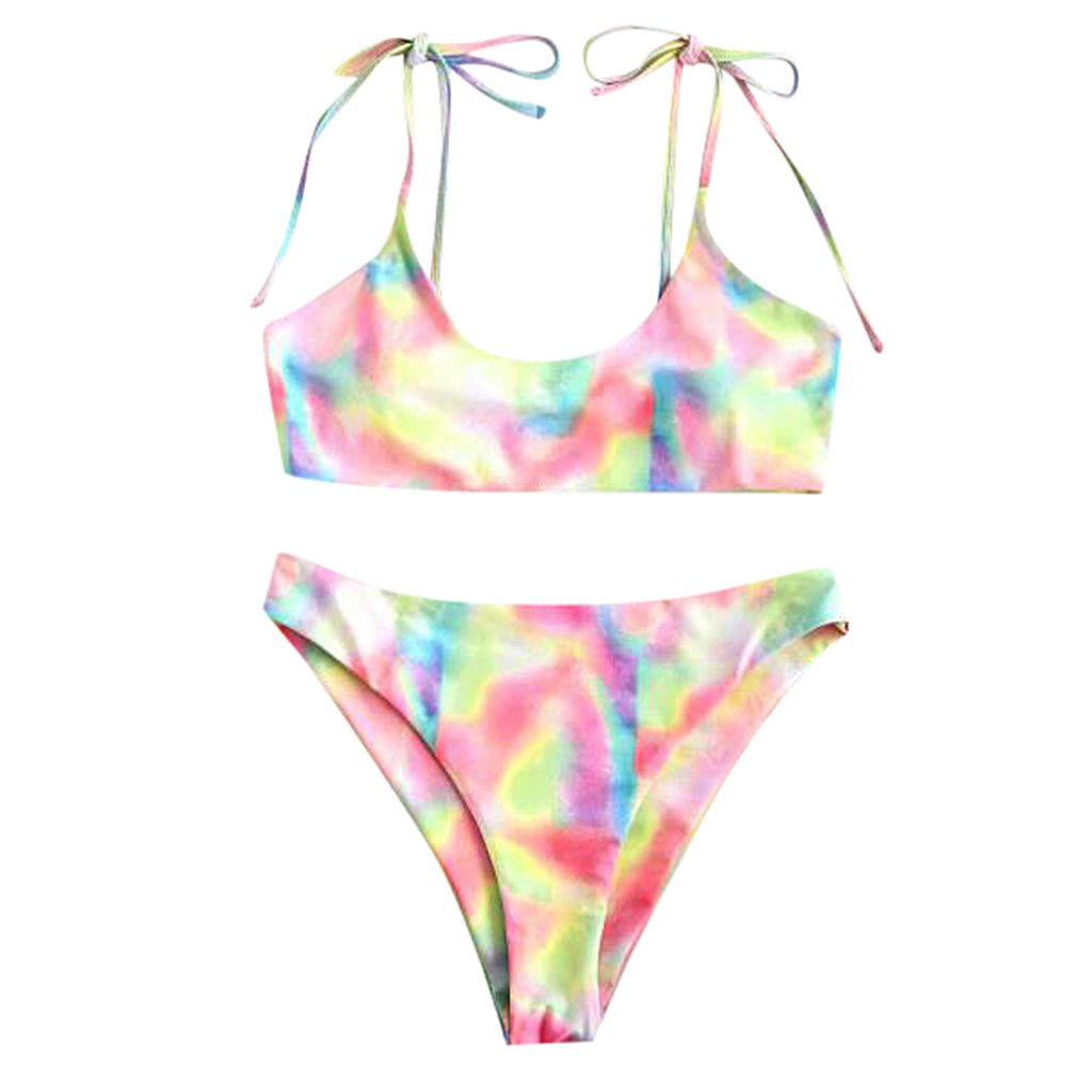 Bộ Bikini Mảnh Cột Dây Cổ Yếm Quyến Rũ Cho Nữ | BigBuy360 - bigbuy360.vn