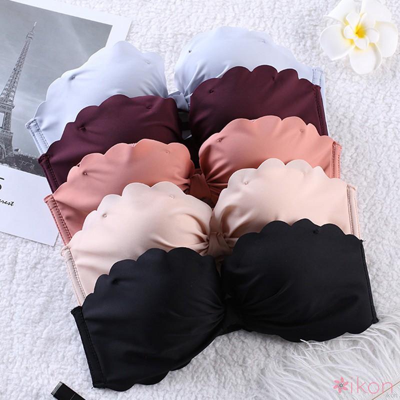 Áo ngực nữ một mảnh không đường may trơn màu quyến rũ