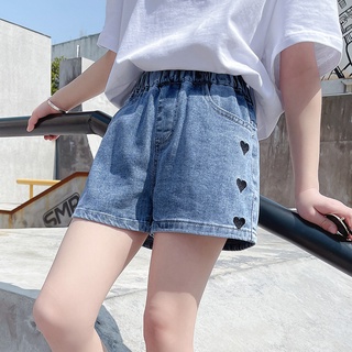 Quần Short Jeans Cho Bé Gái