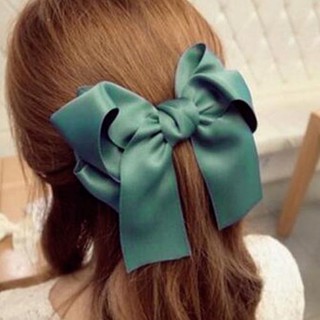 Kẹp tóc nơ lụa satin xinh xắn - CT22908