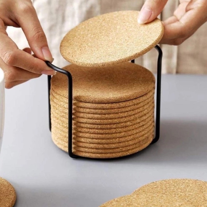 Tấm Lót Cốc Trà Trang Trí Phòng Khách Chống Trượt