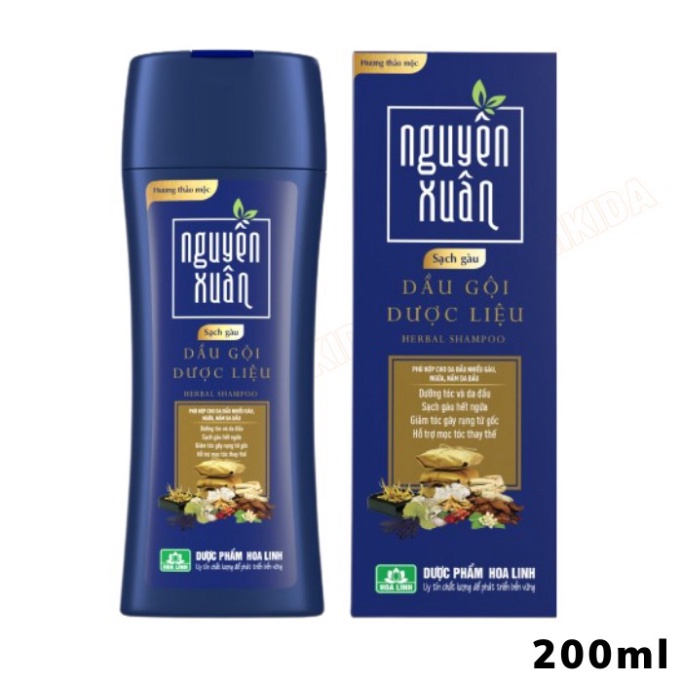 ✔️Chính Hãng✔️ Dầu gội Dược liệu Nguyên Xuân Sạch Gàu 350ml cho mái tóc sạch gàu, hết ngứa mà vẫn mềm mại, suôn mượt