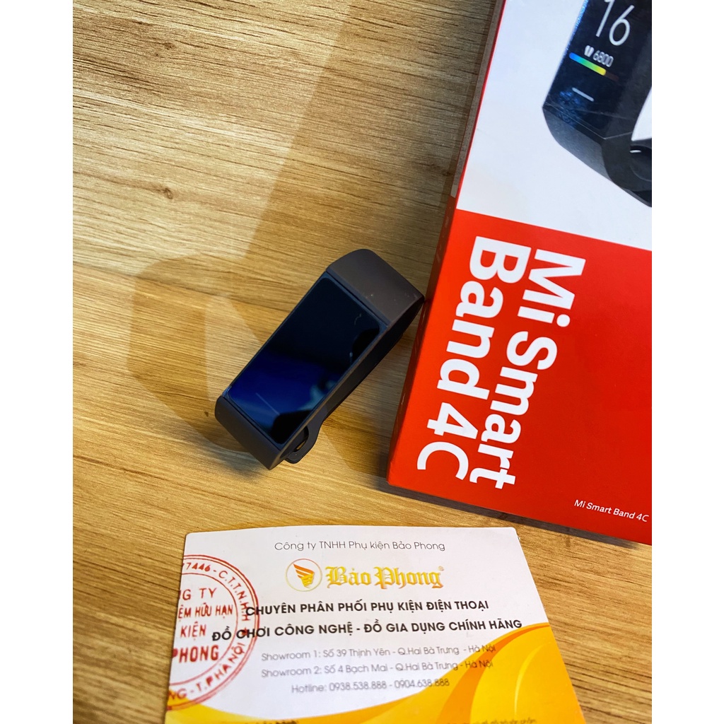 {BH 1 năm} Đồng hồ thông minh Xiaomi MI Smart Band 4C Redmi BẢN QUỐC TẾ Mới 100% nguyên seal MiBand vòng đeo tay fullbox