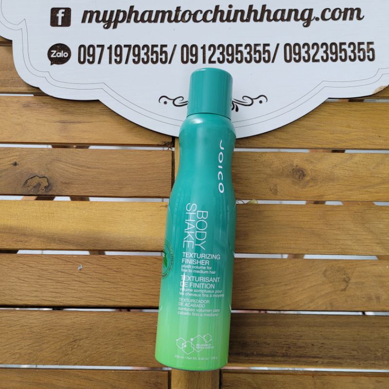 XỊT GIỮ NẾP TĂNG PHỒNG JOICO BODY SHAKE TEXTURIZING FINISHER 250ML