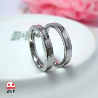 [SY] Nhẫn cặp inox ĐV: 1Chiếc - Mã: NC53
