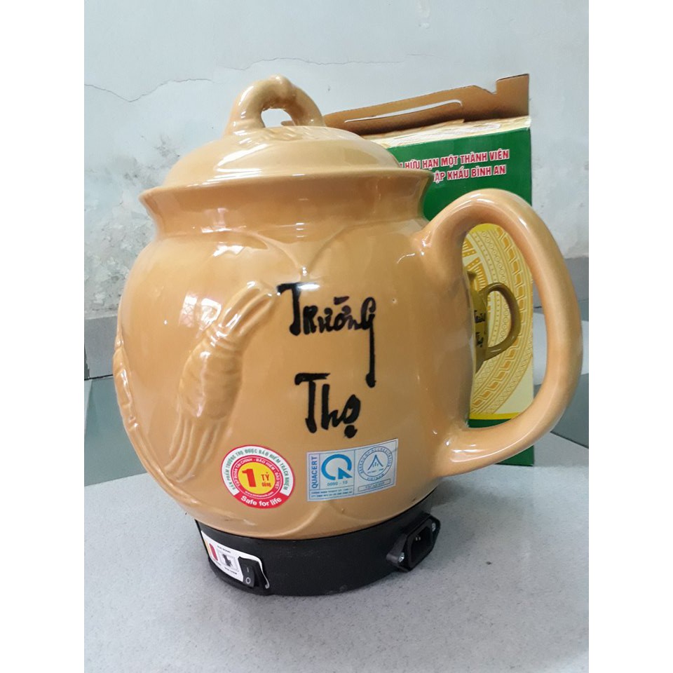 Ấm sắc thuốc Trường Thọ, Ấm sắc thuốc 5 lít - HÀNG CANH SALE