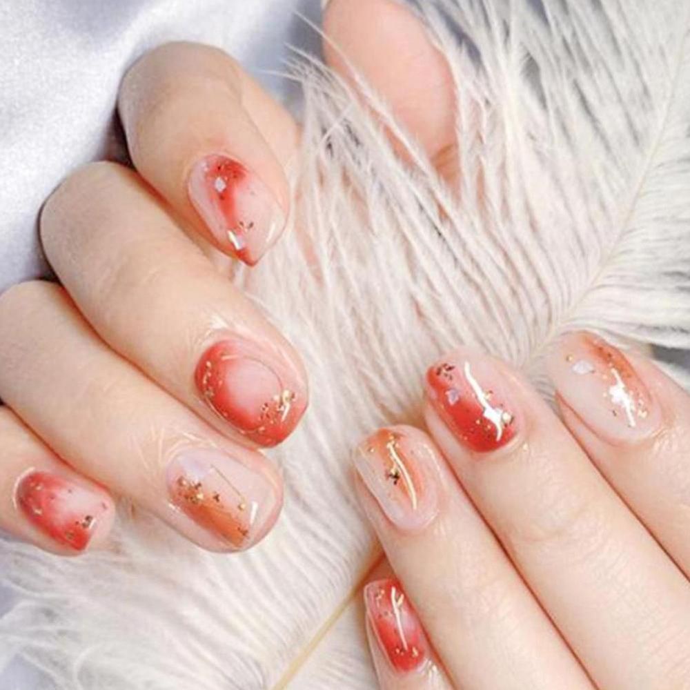 [Hàng mới về] Đèn làm móng tay nghệ thuật bằng silicon dạng ấn mau khô phong cách Pháp đa năng dễ dùng cho phái nữ