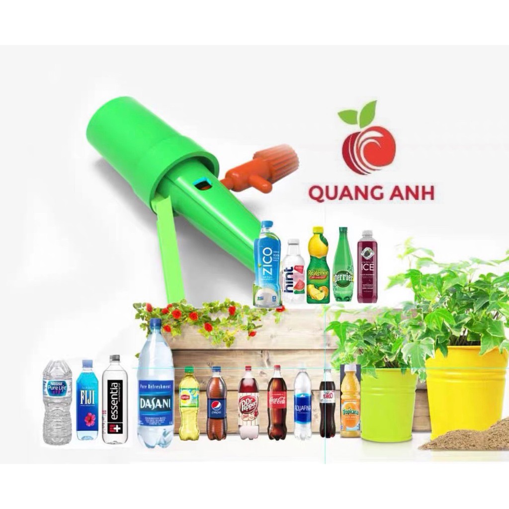 Vòi tưới cây nhỏ giọt tự động gắn chai nhựa tiện dụng - Đầu vòi tưới cây nhỏ giọt - SET 1 CÁI