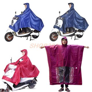 Áo Mưa Cánh Dơi Vải Dù Thân Rộng Có Kính Đèn 1m6 An Toàn ( Xẻ Tà )