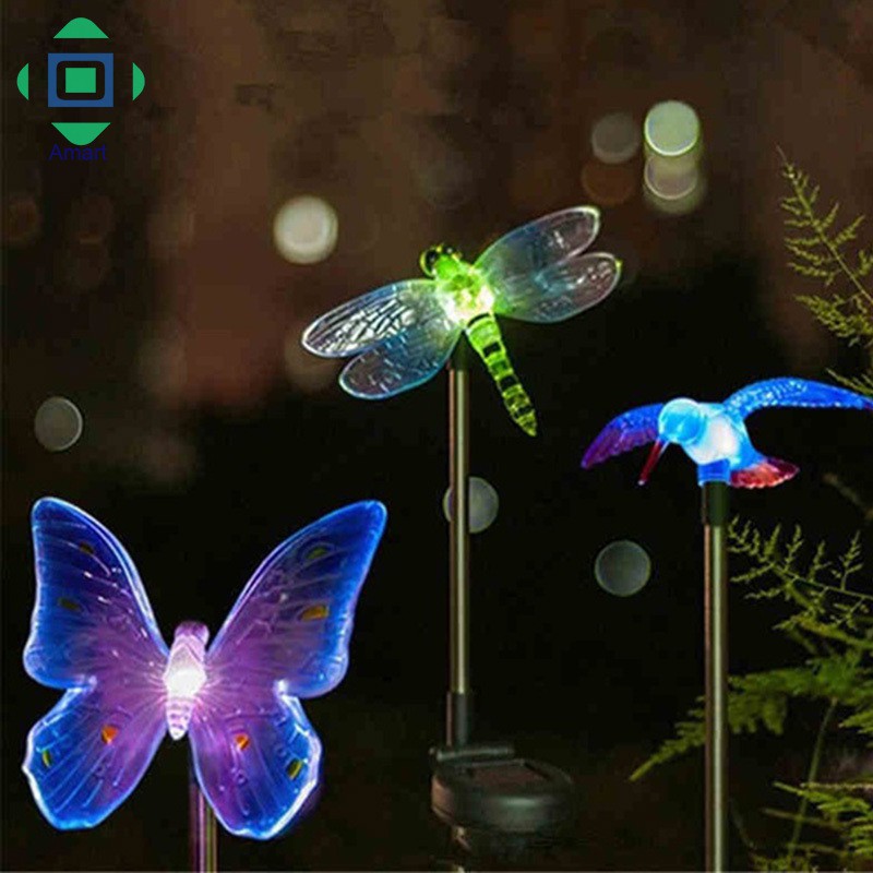Đèn led trang trí sân vườn sử dụng năng lượng mặt trời xinh xắn