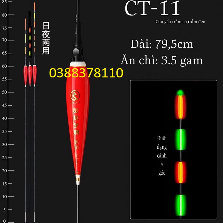 Phao Câu Cá Hố Đấu CT