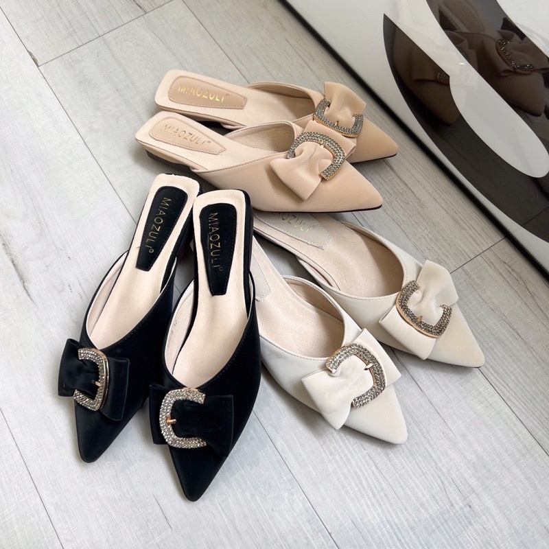 SORAMI.SHOES-Sục bệt da mềm thời trang nữ tính êm và nhẹ