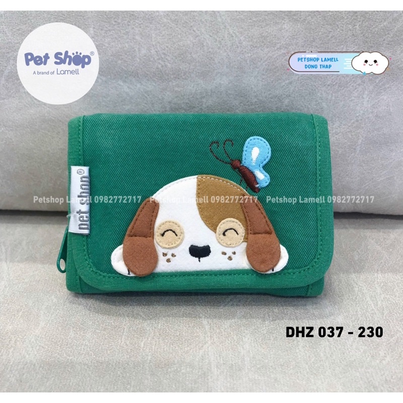 Bóp ví gấp đựng giấy tờ nhiều ngăn PETSHOP - DHZ 037 - NZ 181
