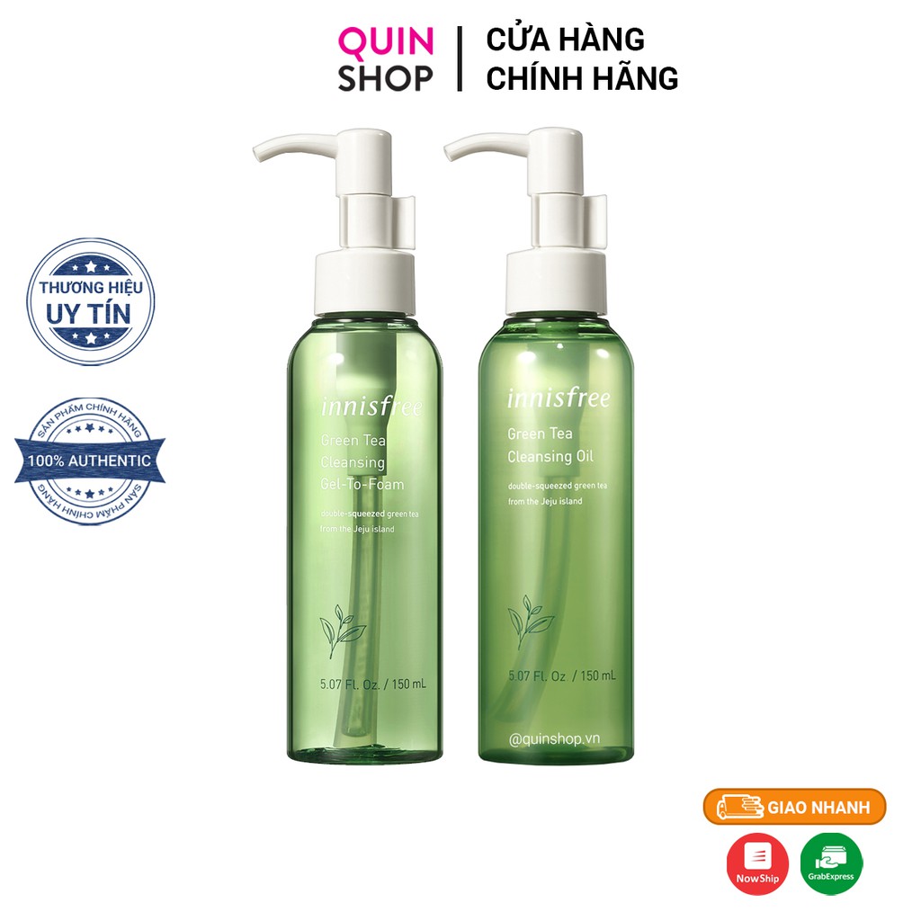 Tẩy Trang Trà Xanh Innisfree Green Tea Cleansing