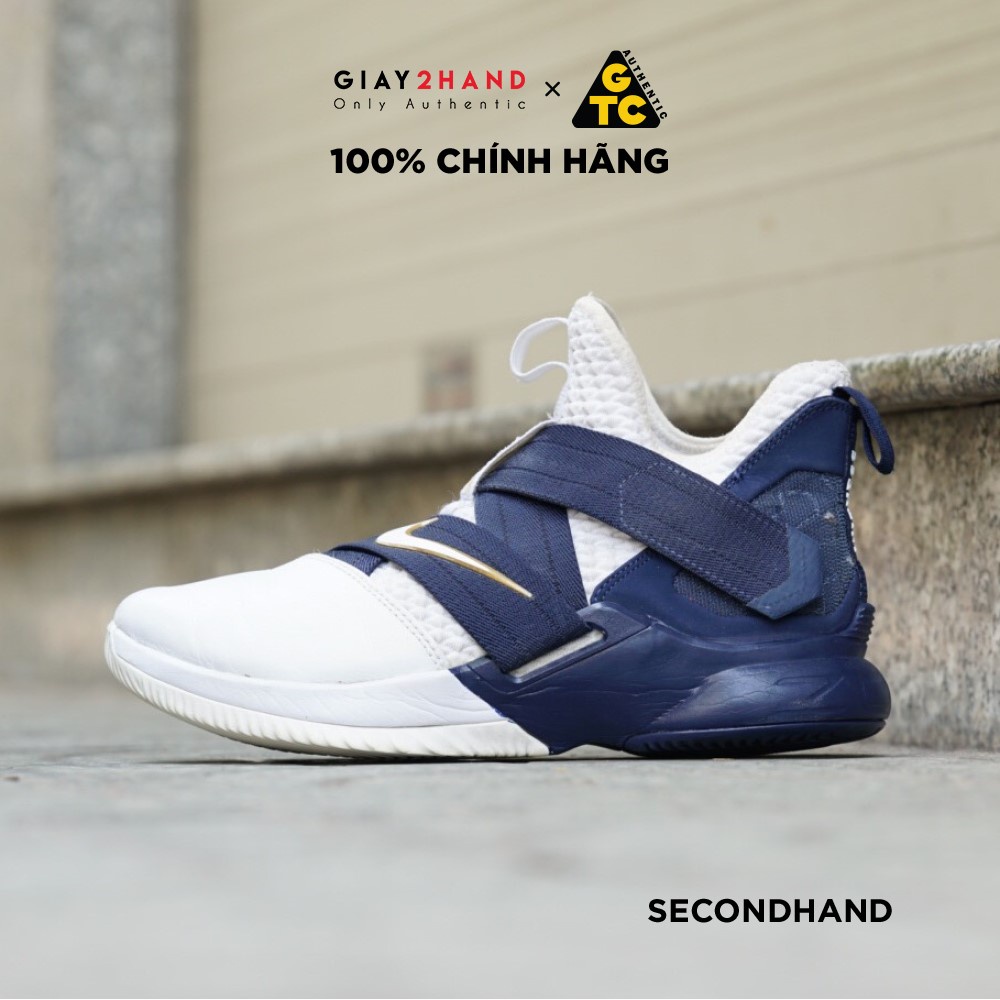 [2hand] Giày Thể Thao NIKE LEBRON SOLDIER 12 A04055-100  GIÀY CŨ CHÍNH HÃNG