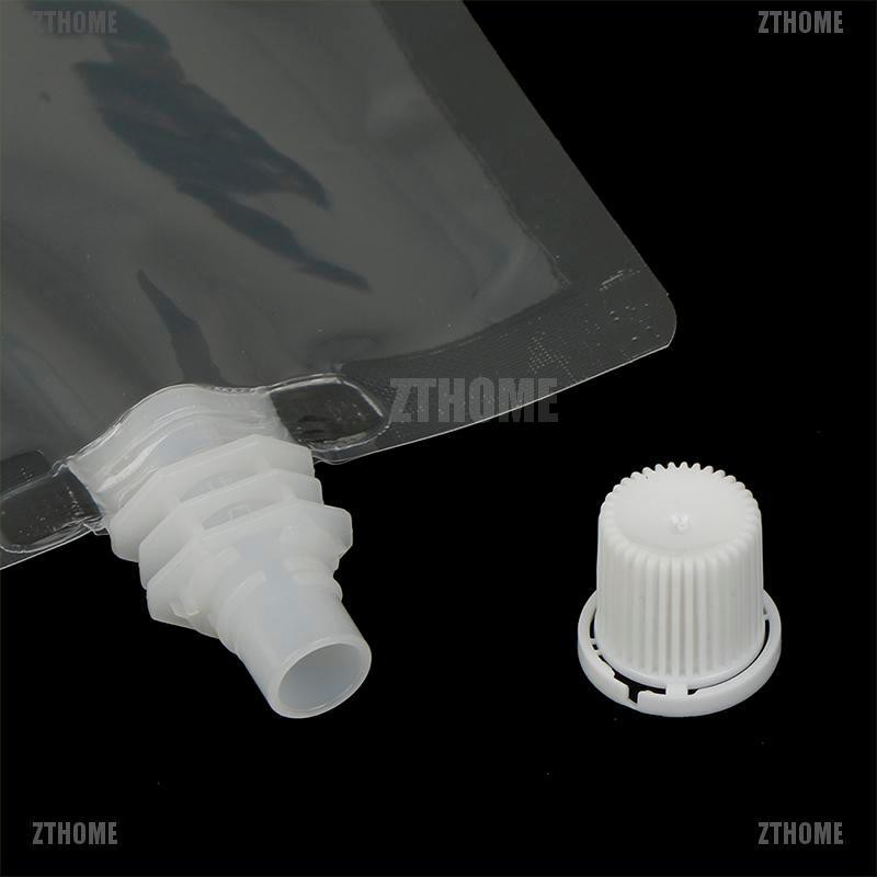 Set 10 Túi Nhựa Trong Suốt Đựng Đồ Uống 200ml