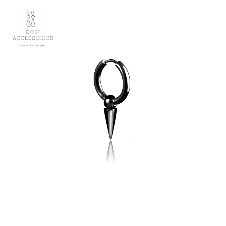 Khuyên Tai Nam Cá Tính, Bông Tai Trơn Rock Star Earrings (1 Chiếc)