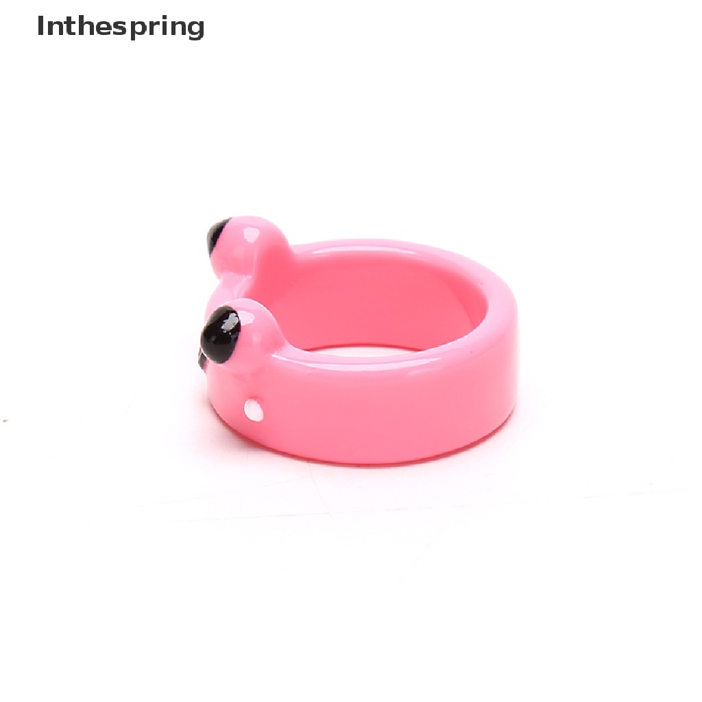 Nhẫn Thời Trang Hình Ếch Đất Sét polymer