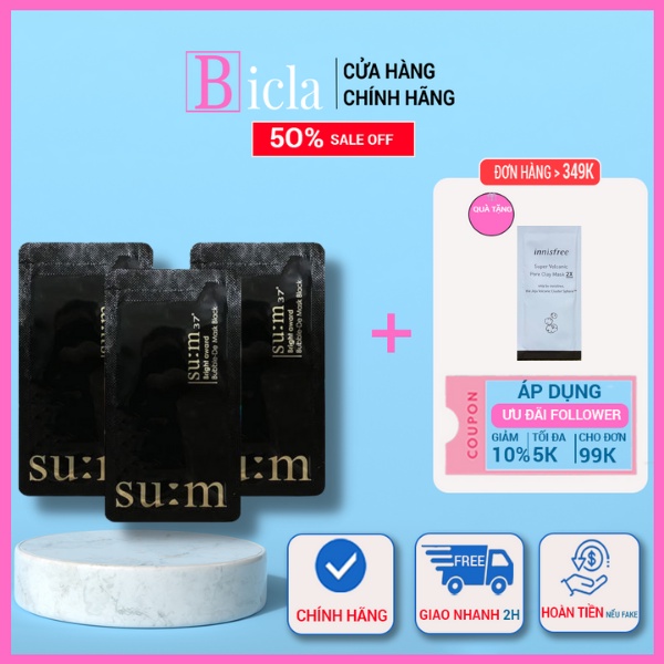 Mặt Nạ Thải Độc Sum Hàn Quốc-Mask Sủi Bọt Hút Chì