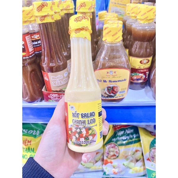 NƯỚC XỐT SALAD CHANH LEO/MÈ RANG VIETCHEF 250G