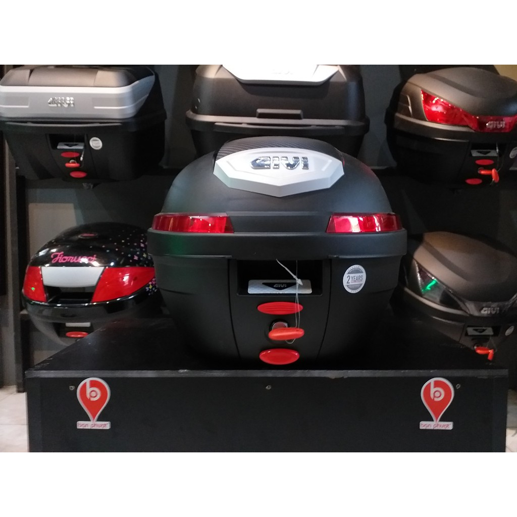 Thùng Sau Givi B270N - Thùng Givi Chính Hãng 27L Gắn Sau Xe Máy - Bạn Phượt