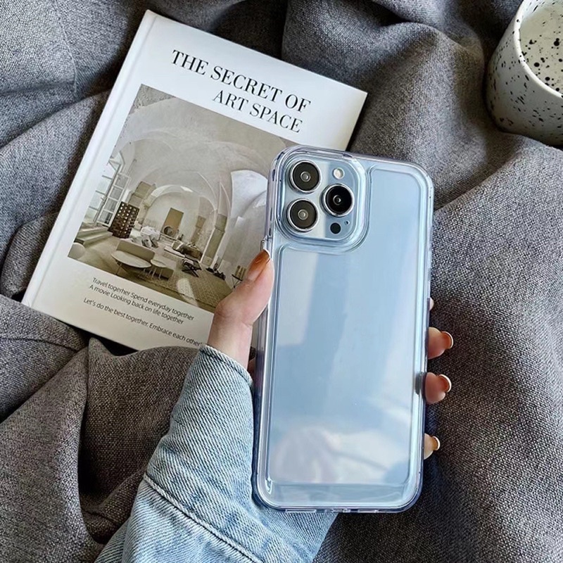 15PRM Ốp lưng iphone trong siêu dày cứng chống va đập 7plus/8/8plus/x/xr/xs/11/12/13/pro/max/plus/promax