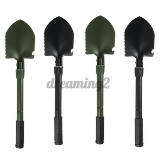 Bộ 2 Dụng Cụ Xẻng Gấp Đa Năng Màu Xanh Quân Đội