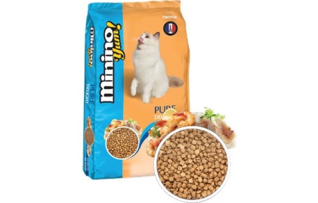 Minino Yum 350gr - Thức ăn cho mèo vị hải sản