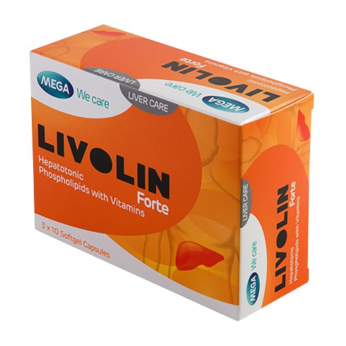 Livolin forte – Hỗ trợ tăng cường chức năng gan, giảm các vấn đề xơ gan, gan nhiễm mỡ (30 viên)