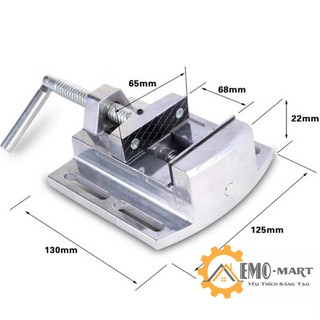 [FREE SHIP] 💥 Ê tô để bàn MINIQ 2.5inh 💥 1 Đổi 1 Trong 30 Ngày 💥 Hợp kim Aluminium - Ngàm kẹp 68mm