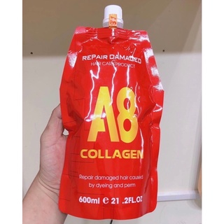 Hấp Dầu Phục Hồi Tóc A8 Colagen Mẫu Mới