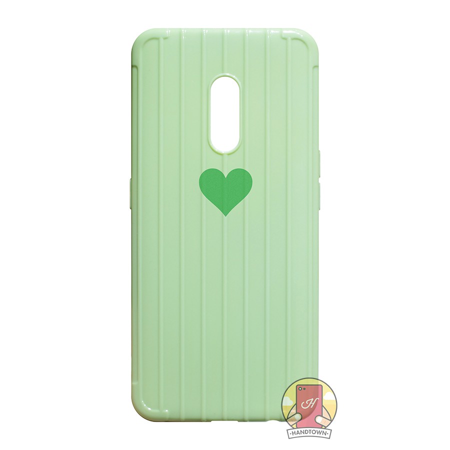 Ốp Lưng TPU Dẻo Vali Chất Sọc Dành Cho Realme X / Oppo K3 In Hình