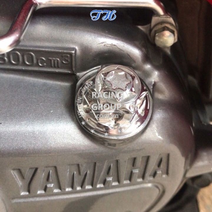 Ốc mâm lửa Salaya Honda, YA inox 304 chống rỉ sét cho Exciter, Winner 150, Wave, Sirius,...và nhiều dòng xe tương thích