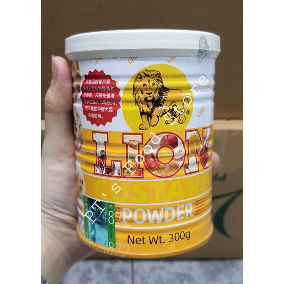 [Chính hãng] Bột sư tử trứng sữa / Bột Lion Custard Powder 300gr  bột làm bánh Custard, bột làm nhân bánh