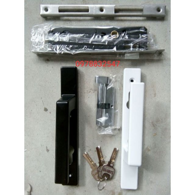Khóa kin long khóa cửa nhôm kính