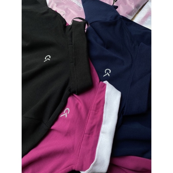Váy Polo Nữ Thêu Chữ CK