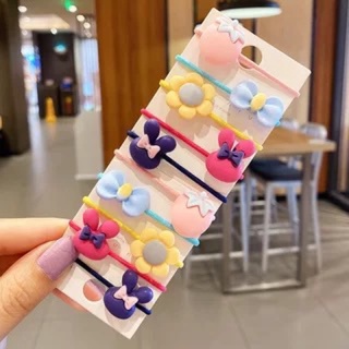Set 10 dây buộc tóc cho bé