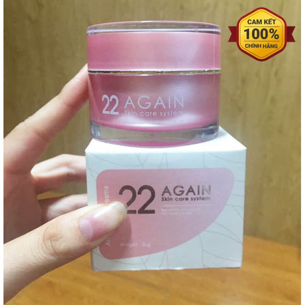 KEM DƯỠNG DA MẶT 22 AGAIN - BÍ QUYẾT VÀNG CHO LÀN DA TRẮNG SÁNG