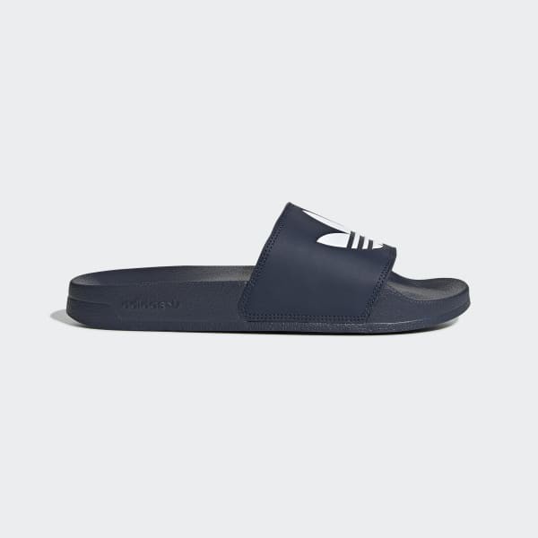 Dép Adidas Chính Hãng FREESHIP Adidas Adilette Lite Slides Trefloi Navy  - Dép Quai Ngang Nam Chống Nước - [FU8299]