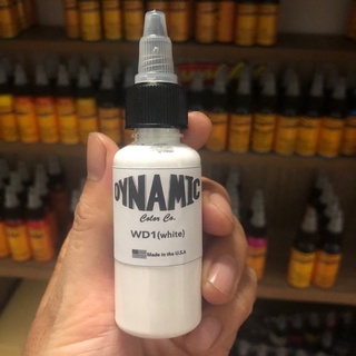 Mực xăm màu trắng dynamic-lọ 30ml