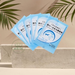 10 miếng lót bồn cầu toilet, nhà vệ sinh không thấm nước dùng 1 lần