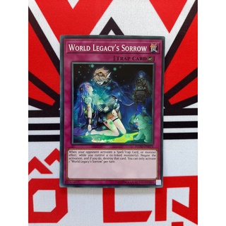 [ Đỗ Lạc Shop ] Thẻ Bài Yugioh Trap World Legacy's Sorrow - FLOD-EN073 - Super