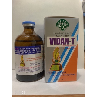 VIDAN - T (Chai 20ml) Dùng Cho Gia Cầm và Gia Súc, VidanT An Toàn Cho Gà Đá